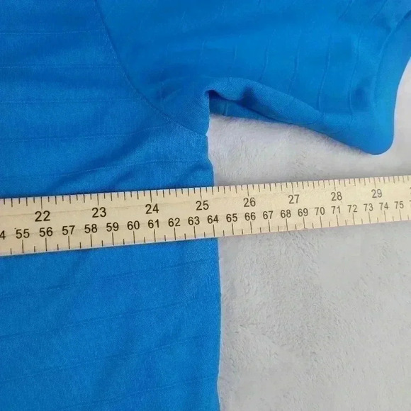 Lot Of 2 Callaway Opti-Dri Golf Polo Short Sleeve Shirt Blue Striped Sz XL - Picture 6 of 12